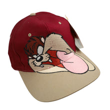 Load image into Gallery viewer, Vintage NWT Looney Tunes Taz Embroidered Hat - OS