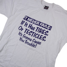 Load image into Gallery viewer, Vintage Slogan Graphic T Shirt - XL