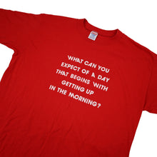 Load image into Gallery viewer, Vintage 90s Slogan T Shirt - M