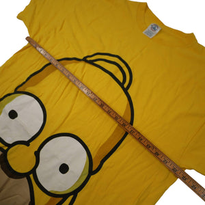 Vintage Y2k The Simpson Big Homer Graphic T Shirt - XL