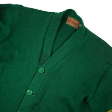 Load image into Gallery viewer, True Vintage Dehen Collegiate Letterman Dollar Sign Patch Knit Wool Sweater- WMNS S
