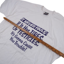 Load image into Gallery viewer, Vintage Slogan Graphic T Shirt - XL