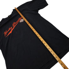 Load image into Gallery viewer, Vintage Harley Davidson Script Spellout Graphic T Shirt - L