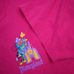 Vintage Disneyland Graphic Henley Shirt - XL