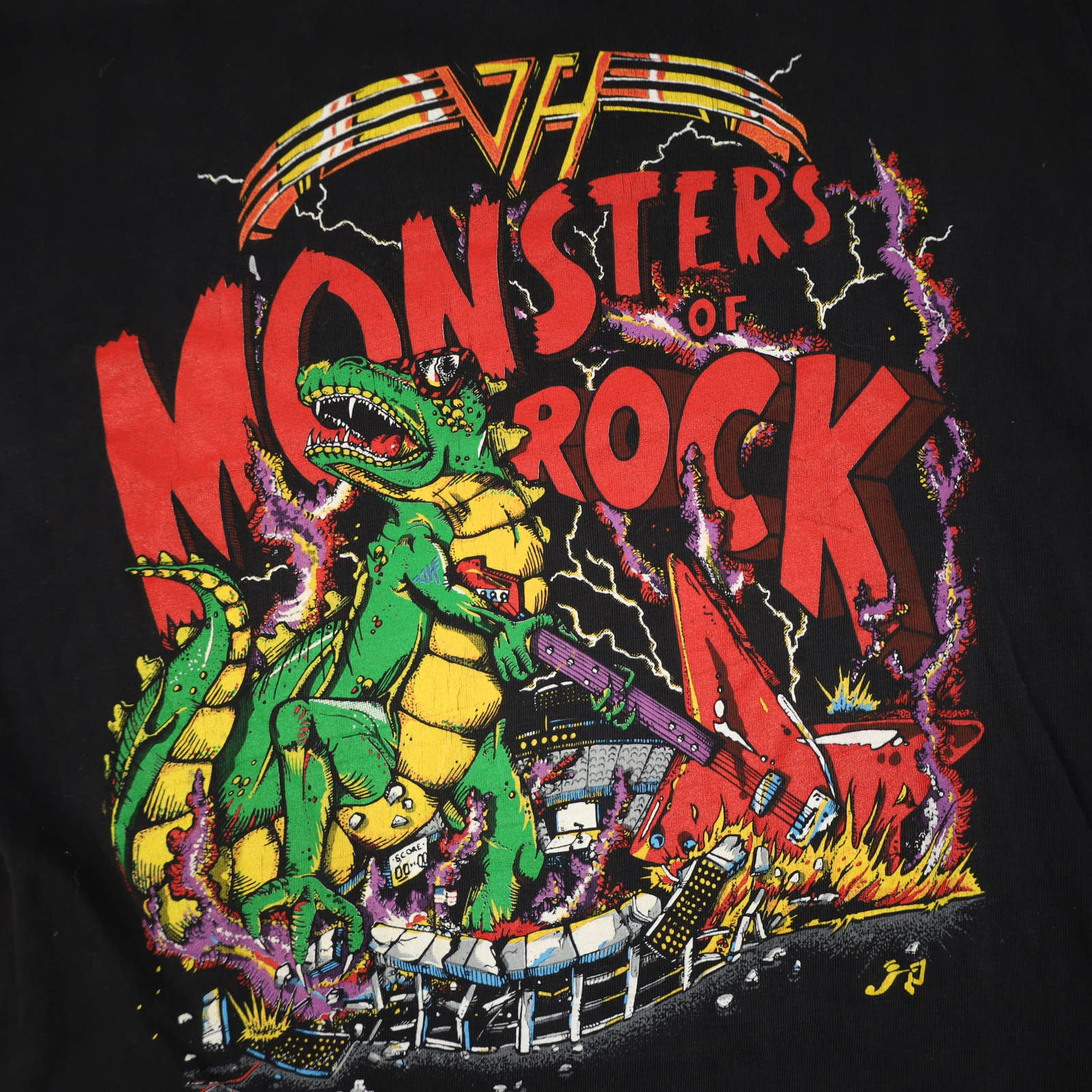 MONSTERS OF ROCK 1988 VAN HALEN L ヴィンテージMETALLICA