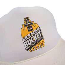 Load image into Gallery viewer, Vintage Cat Kick Some Bucket Mesh Trucker Hat - OS