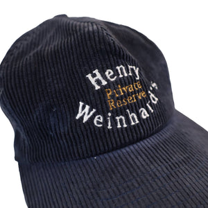 Vintage Henry Weinhard's Private Reserve Corduroy Beer Hat - OS