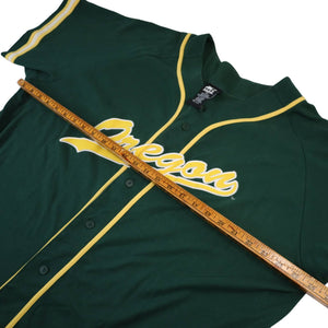 Vintage Starter University of Oregon Baseball Jersey Shirt - XXL