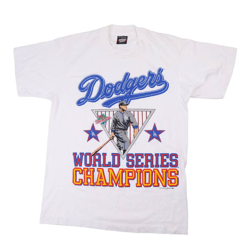 Vintage 1988 LA Dodgers World Series Champions Graphic T Shirt - M