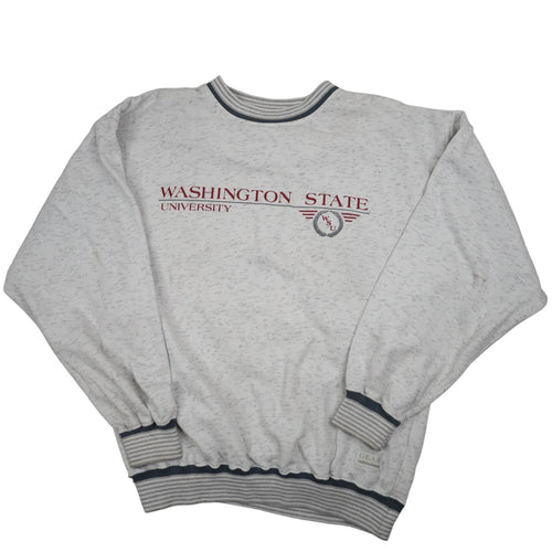 Vintage WSU Washington State University Graphic Sweatshirt  - L