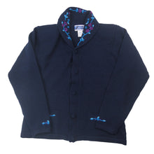 Load image into Gallery viewer, Vintage Pendleton Floral Trip Wool Cardigan Sweater - S