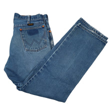 Load image into Gallery viewer, Vintage Wrangler Distressed Patched Denim Jeans - 34"x30"