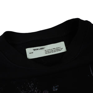 Off White Galaxy Crewneck Sweatshirt - XS