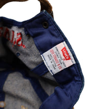Load image into Gallery viewer, Vintage Levis Denim Spellout Strap Back Hat - OS