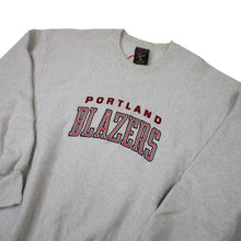 Load image into Gallery viewer, Vintage Portland Blazers Embroidered Spellout Sweatshirt - XL