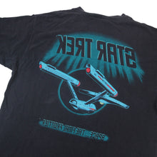 Load image into Gallery viewer, Vintage Star Trek &quot;Space.. the Final Frontier&quot; Front/Back Graphic T Shirt - XL