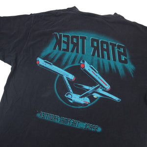 Vintage Star Trek "Space.. the Final Frontier" Front/Back Graphic T Shirt - XL