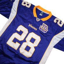 Load image into Gallery viewer, Reebok Minnesota Viking Adrian Peterson 50th Anniversary All Sewn Jersey - XL