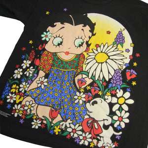 Vintage 1996 Betty Boop Garden Graphic T Shirt - XL