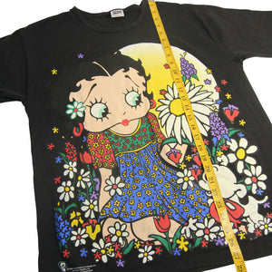 Vintage 1996 Betty Boop Garden Graphic T Shirt - XL