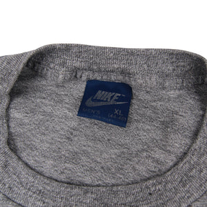 Vintage Nike Spellout Long Sleeve T Shirt - XL