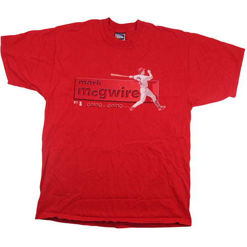 Vintage Pro Player Mark Mcqwire Graphic T Shirt - XL