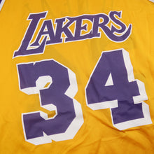 Load image into Gallery viewer, Vintage Champion La Lakers #34 Shaquille O&#39;neal Jersey - L