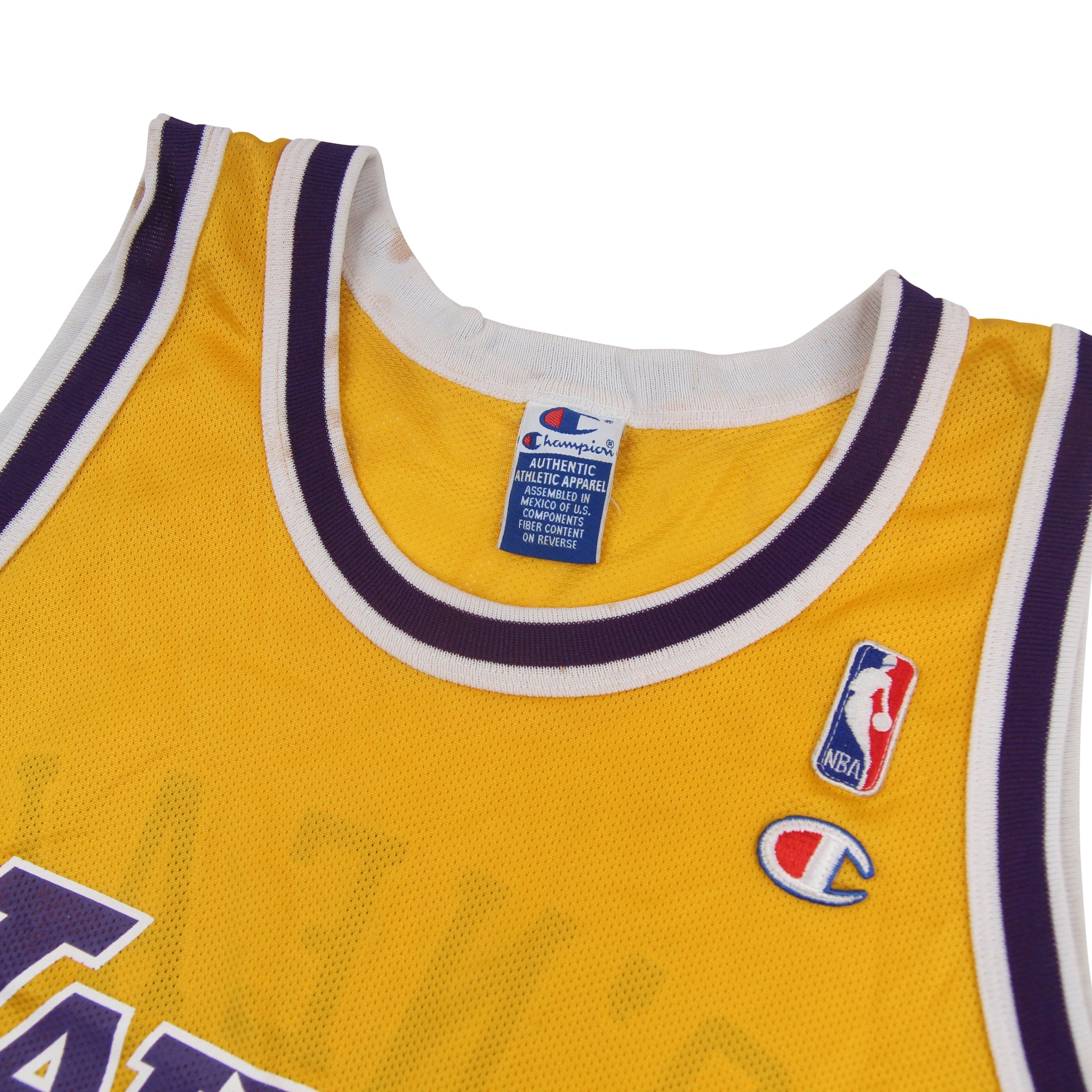 Vintage Champion La Lakers #34 Shaquille O'neal Jersey - L – Jak