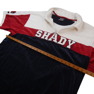 Vintage Eminem Shady Velour Polo Shirt - XXL