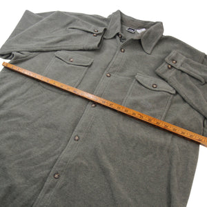 Vintage The North Face Fleece Button Down Shirt - XXL