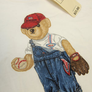 Vintage Polo Bear Ralph Lauren NWT Toddler Shirt - 4T