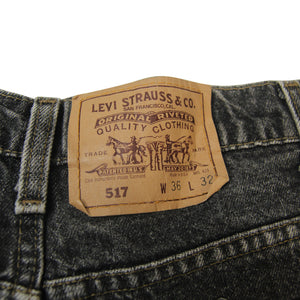 Vintage Levis 517 Orange Tab Denim Jeans - 36"x32"