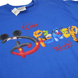Vintage Walt Disney World Spellout Graphic T Shirt