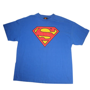 Vintage Y2K Superman Graphic T Shirt - XXL