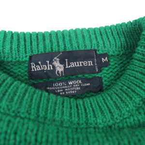 Vintage Polo Ralph Lauren %100 Wool Knit Sweater - M