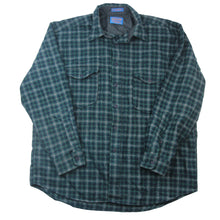 Load image into Gallery viewer, Pendleton Outdoorsman %100 Wool Plaid Flannel Shirt - XL