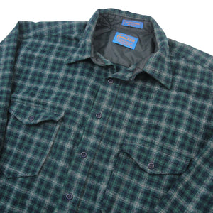 Pendleton Outdoorsman %100 Wool Plaid Flannel Shirt - XL