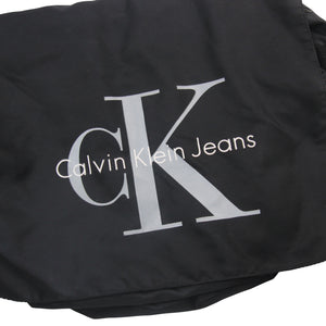 Vintage Calvin Klein Graphic Spellout Messenger Bag - OS