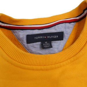 Tommy Hilfiger Spellout Flag Patch Sweatshirt - XL