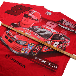 Vintage Chase Authentics Kasey Kahne #9 Dodge Nascar Graphic T Shirt - XXL