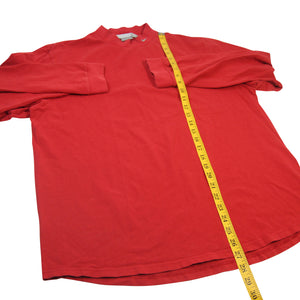 Vintage Nike Mock Neck Mini Swoosh Long Sleeve Shirt - L