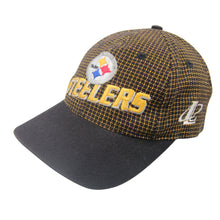 Load image into Gallery viewer, Vintage Logo Athletics Pittsburgh Steelers Spellout Hat - OS