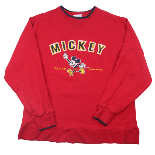 Vintage Disney Mickey Mouse All Sewn Sweatshirt - M