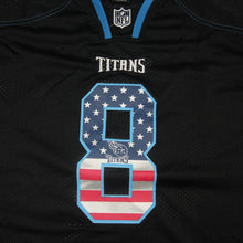 Load image into Gallery viewer, 2015 Draft Nike Tennessee Titans 8 Marcus Mariota Flag Jersey - XL