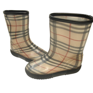 Burberry Nova Print Rain Boots - WMNS 4