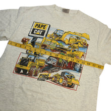 Load image into Gallery viewer, Vintage Cat x Pape Heavy Machinery Graphic T Shirt - M