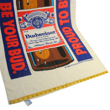 Load image into Gallery viewer, Vintage 1993 Budweiser Beach Towel - OS