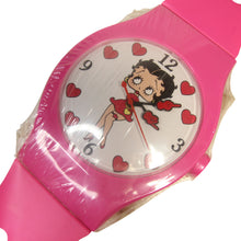 Load image into Gallery viewer, Vintage 1987 Betty Boop Watch Style Wall Clock