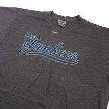 Load image into Gallery viewer, Vintage Nike NY Yankees Script Spellout T Shirt - L
