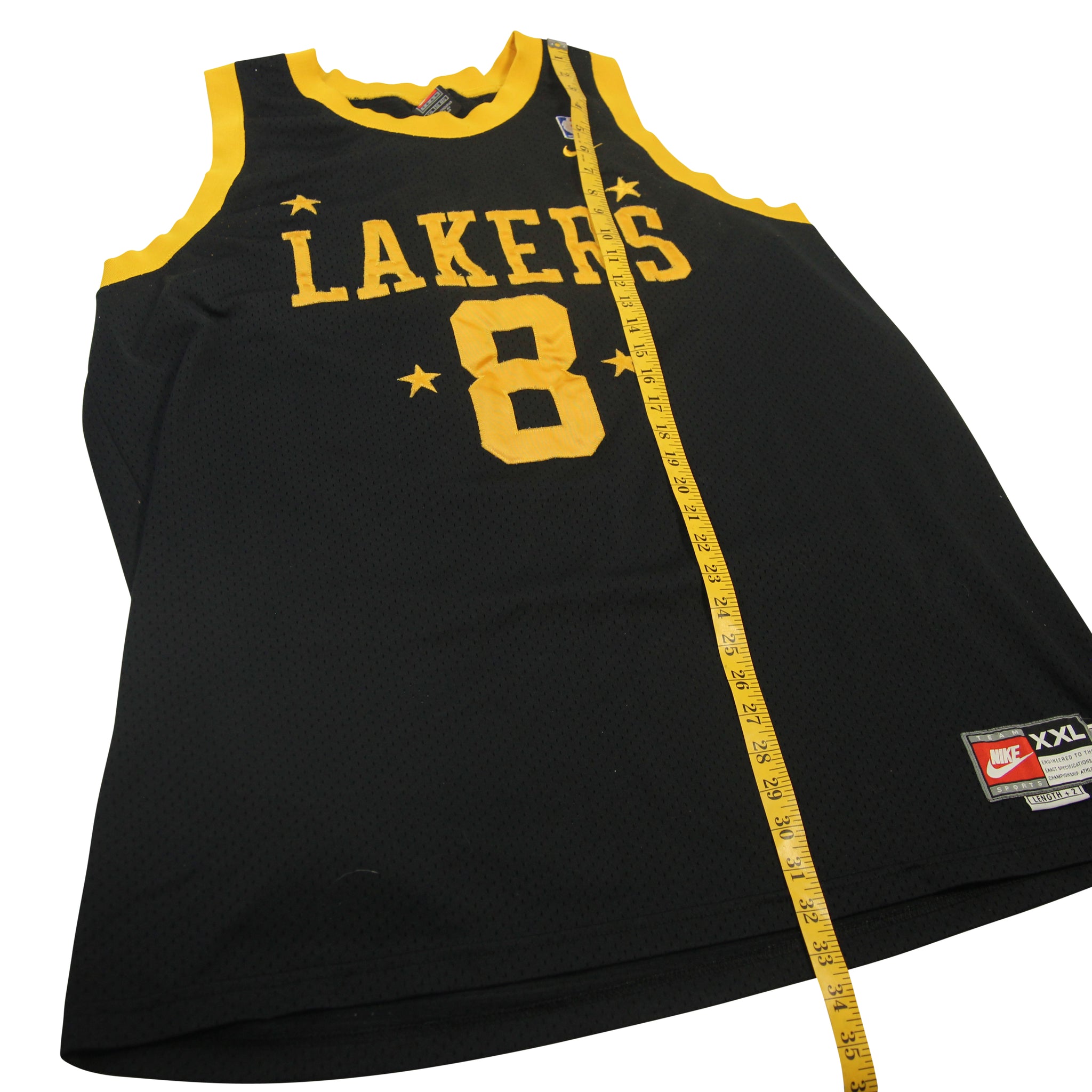 Vintage Nike Los Angeles Lakers Kobe Bryant #8 Swingman NBA Jersey Men's Sz  3XL